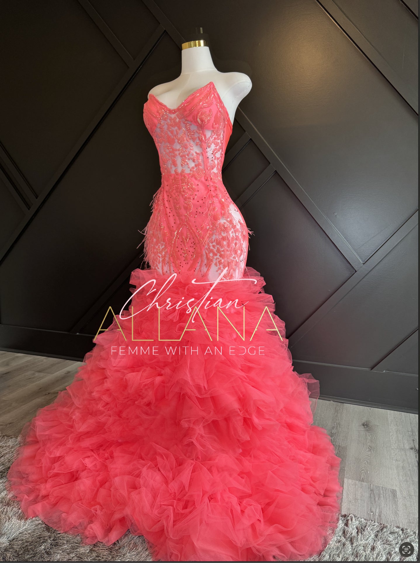 Daydream Sequin Corset Gown