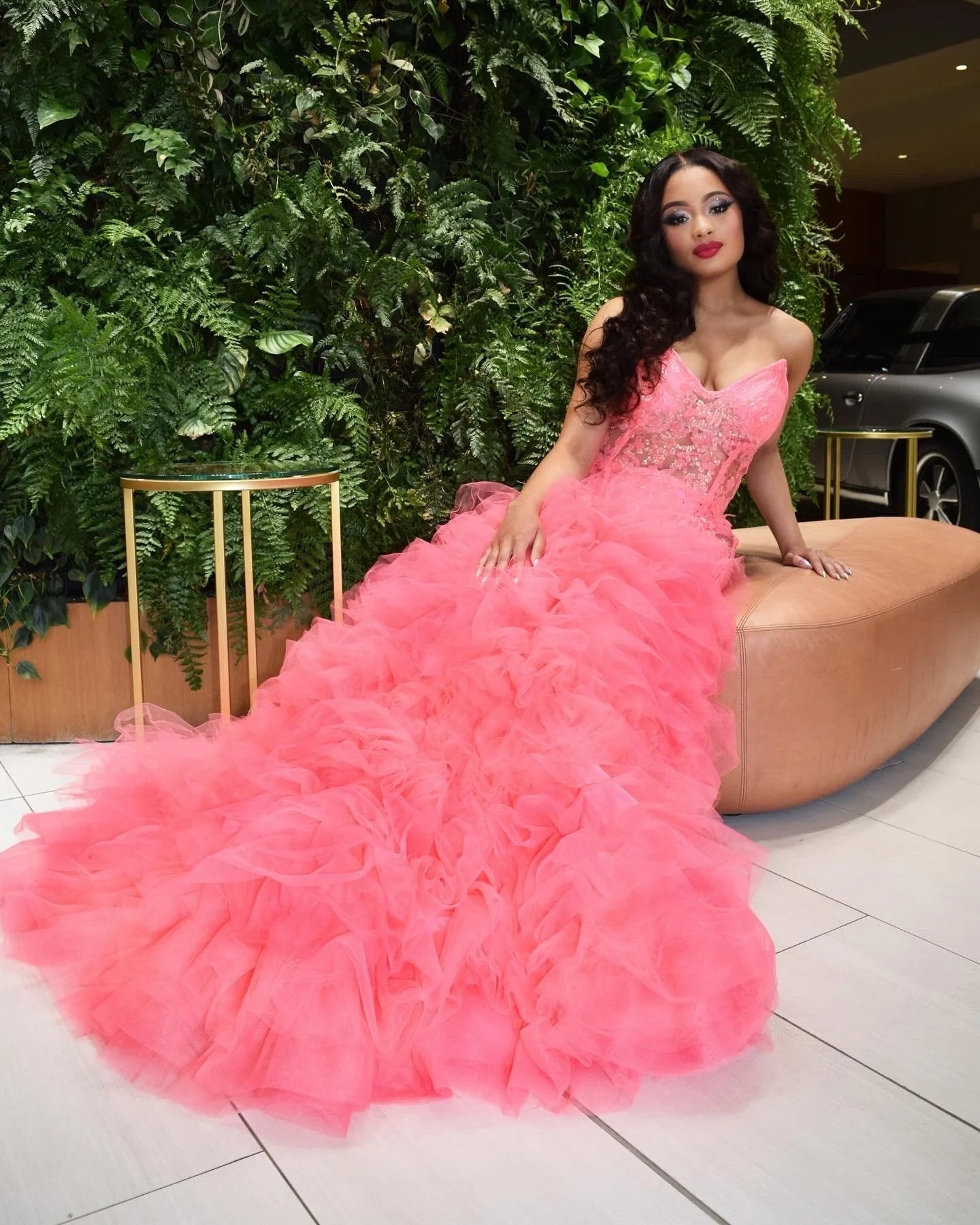 Daydream Sequin Corset Gown