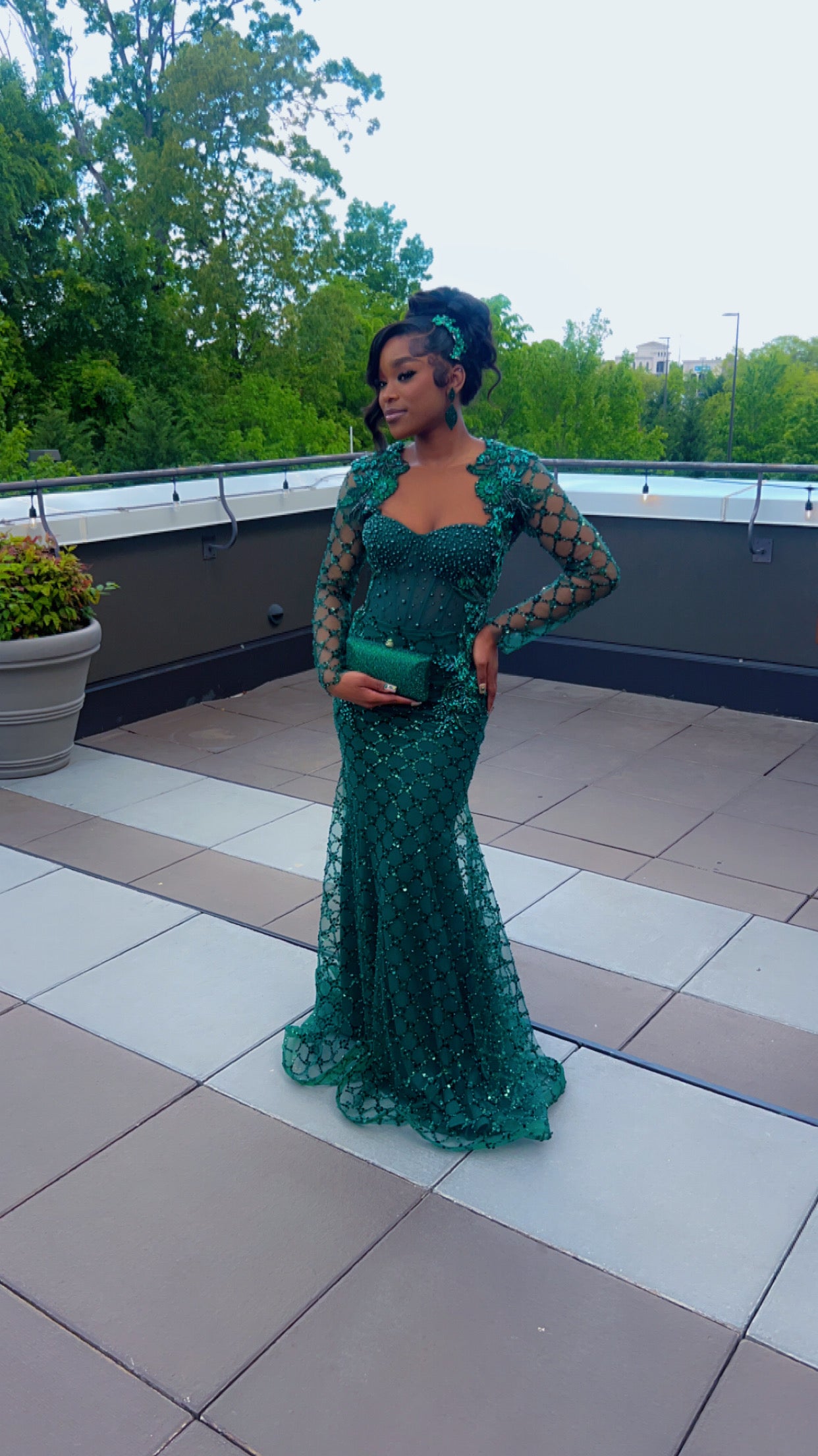 Fashion Nova Re-Vamp Prom Gown 💚
